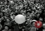 Image of English crowd celebrating V-E Day in Europe end of World War 2 London England United Kingdom, 1945, second 58 stock footage video 65675074354