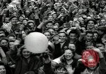 Image of English crowd celebrating V-E Day in Europe end of World War 2 London England United Kingdom, 1945, second 62 stock footage video 65675074354