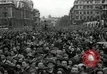 Image of Winston Churchill greets Parliament Square crowd V-E Day London England United Kingdom, 1945, second 3 stock footage video 65675074355