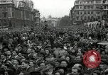Image of Winston Churchill greets Parliament Square crowd V-E Day London England United Kingdom, 1945, second 4 stock footage video 65675074355