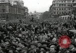 Image of Winston Churchill greets Parliament Square crowd V-E Day London England United Kingdom, 1945, second 6 stock footage video 65675074355