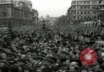 Image of Winston Churchill greets Parliament Square crowd V-E Day London England United Kingdom, 1945, second 13 stock footage video 65675074355