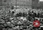 Image of Winston Churchill greets Parliament Square crowd V-E Day London England United Kingdom, 1945, second 16 stock footage video 65675074355