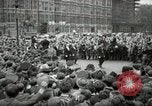 Image of Winston Churchill greets Parliament Square crowd V-E Day London England United Kingdom, 1945, second 17 stock footage video 65675074355
