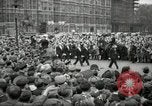 Image of Winston Churchill greets Parliament Square crowd V-E Day London England United Kingdom, 1945, second 18 stock footage video 65675074355