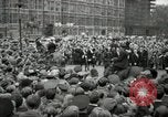 Image of Winston Churchill greets Parliament Square crowd V-E Day London England United Kingdom, 1945, second 21 stock footage video 65675074355