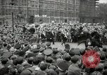 Image of Winston Churchill greets Parliament Square crowd V-E Day London England United Kingdom, 1945, second 26 stock footage video 65675074355