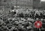 Image of Winston Churchill greets Parliament Square crowd V-E Day London England United Kingdom, 1945, second 33 stock footage video 65675074355