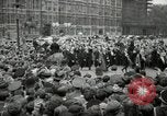 Image of Winston Churchill greets Parliament Square crowd V-E Day London England United Kingdom, 1945, second 34 stock footage video 65675074355