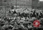 Image of Winston Churchill greets Parliament Square crowd V-E Day London England United Kingdom, 1945, second 35 stock footage video 65675074355