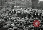 Image of Winston Churchill greets Parliament Square crowd V-E Day London England United Kingdom, 1945, second 36 stock footage video 65675074355