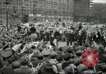 Image of Winston Churchill greets Parliament Square crowd V-E Day London England United Kingdom, 1945, second 38 stock footage video 65675074355