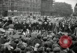 Image of Winston Churchill greets Parliament Square crowd V-E Day London England United Kingdom, 1945, second 39 stock footage video 65675074355