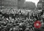 Image of Winston Churchill greets Parliament Square crowd V-E Day London England United Kingdom, 1945, second 40 stock footage video 65675074355