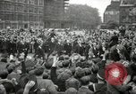 Image of Winston Churchill greets Parliament Square crowd V-E Day London England United Kingdom, 1945, second 41 stock footage video 65675074355