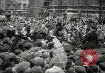 Image of Winston Churchill greets Parliament Square crowd V-E Day London England United Kingdom, 1945, second 49 stock footage video 65675074355