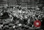 Image of Winston Churchill greets Parliament Square crowd V-E Day London England United Kingdom, 1945, second 56 stock footage video 65675074355