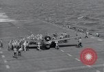 Image of F6F Hellcat fighters Pacific Ocean, 1944, second 4 stock footage video 65675074363