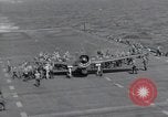 Image of F6F Hellcat fighters Pacific Ocean, 1944, second 6 stock footage video 65675074363