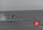 Image of F6F Hellcat fighters Pacific Ocean, 1944, second 14 stock footage video 65675074363