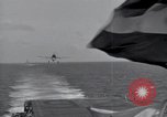 Image of F6F Hellcat fighters Pacific Ocean, 1944, second 23 stock footage video 65675074363