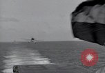 Image of F6F Hellcat fighters Pacific Ocean, 1944, second 24 stock footage video 65675074363
