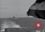 Image of F6F Hellcat fighters Pacific Ocean, 1944, second 25 stock footage video 65675074363