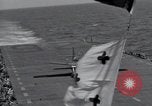Image of F6F Hellcat fighters Pacific Ocean, 1944, second 31 stock footage video 65675074363