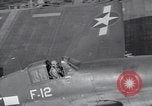 Image of F6F Hellcat fighters Pacific Ocean, 1944, second 60 stock footage video 65675074363