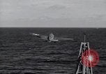 Image of F6F Hellcat fighter Pacific Ocean, 1944, second 10 stock footage video 65675074364