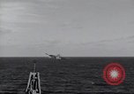 Image of F6F Hellcat fighter Pacific Ocean, 1944, second 22 stock footage video 65675074364