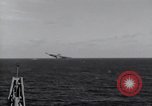 Image of F6F Hellcat fighter Pacific Ocean, 1944, second 24 stock footage video 65675074364