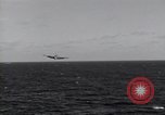Image of F6F Hellcat fighter Pacific Ocean, 1944, second 27 stock footage video 65675074364