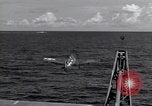 Image of F6F Hellcat fighter Pacific Ocean, 1944, second 40 stock footage video 65675074364