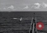 Image of F6F Hellcat fighter Pacific Ocean, 1944, second 41 stock footage video 65675074364