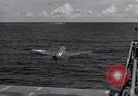 Image of F6F Hellcat fighter Pacific Ocean, 1944, second 51 stock footage video 65675074364