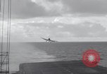 Image of F6F Hellcat fighter Pacific Ocean, 1944, second 5 stock footage video 65675074365