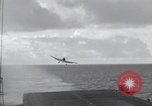 Image of F6F Hellcat fighter Pacific Ocean, 1944, second 7 stock footage video 65675074365