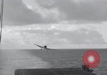 Image of F6F Hellcat fighter Pacific Ocean, 1944, second 9 stock footage video 65675074365
