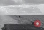Image of F6F Hellcat fighter Pacific Ocean, 1944, second 11 stock footage video 65675074365