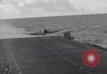 Image of F6F Hellcat fighter Pacific Ocean, 1944, second 23 stock footage video 65675074365
