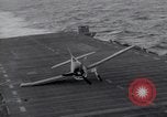 Image of F6F Hellcat fighter Pacific Ocean, 1944, second 28 stock footage video 65675074365