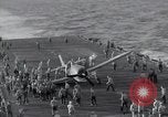Image of F6F Hellcat fighter Pacific Ocean, 1944, second 51 stock footage video 65675074365
