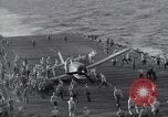Image of F6F Hellcat fighter Pacific Ocean, 1944, second 52 stock footage video 65675074365