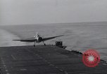 Immagine di F6F Hellcat fighter Oceano Pacifico, 1944, secondo 14 filmato di repertorio 65675074366