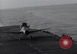 Immagine di F6F Hellcat fighter Oceano Pacifico, 1944, secondo 17 filmato di repertorio 65675074366