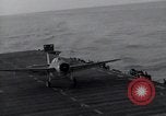 Immagine di F6F Hellcat fighter Oceano Pacifico, 1944, secondo 19 filmato di repertorio 65675074366