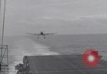 Standbild F6F Hellcat Fighter Pazifik, 1944, aus Sekunde 14 historischem Filmmaterial Videoclip 65675074367