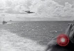Standbild USS Marcus Insel Palau Inseln, 1944, aus Sekunde 5 historischem Filmmaterial Videoclip 65675074369