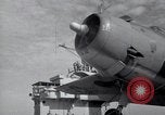 Image of F4F Wildcat fighter planes Palau Islands, 1944, second 9 stock footage video 65675074373